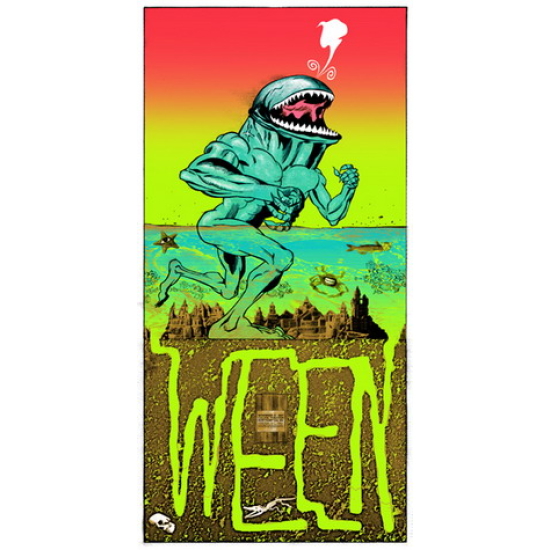 Ween Concert Poster by Jon Smith - Poster Cabaret