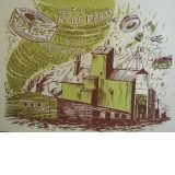 Bloc Party & Andrew Bird Concert Poster by Judge