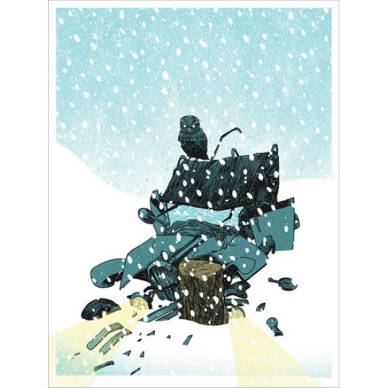 The Collision art print by Kevin Tong (SOLD OUT)