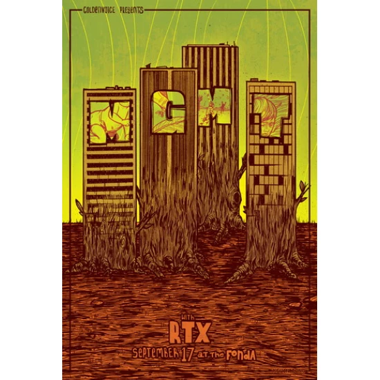 MGMT Concert Poster by Kevin Tong (SOLD OUT)