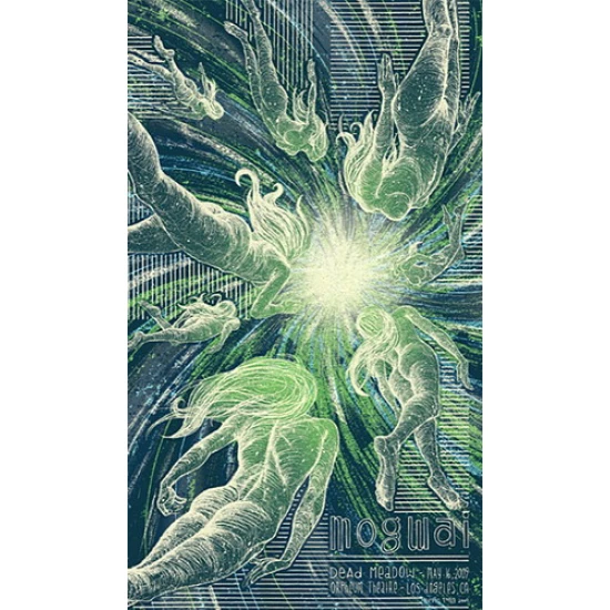 Mogwai Concert Poster by Kevin Tong (SOLD OUT)