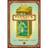 Pinback Concert Poster by Kevin Tong (SOLD OUT)