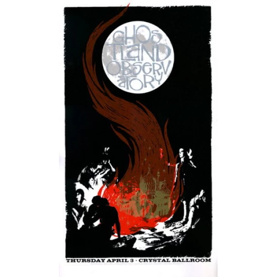 Ghostland Observatory Concert Poster by Mike King (SOLD OUT)