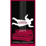 Interpol Concert Poster by Mike King (SOLD OUT)