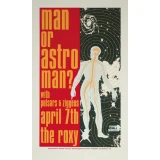 Man or Astroman Concert Poster by Mike King (SOLD OUT)