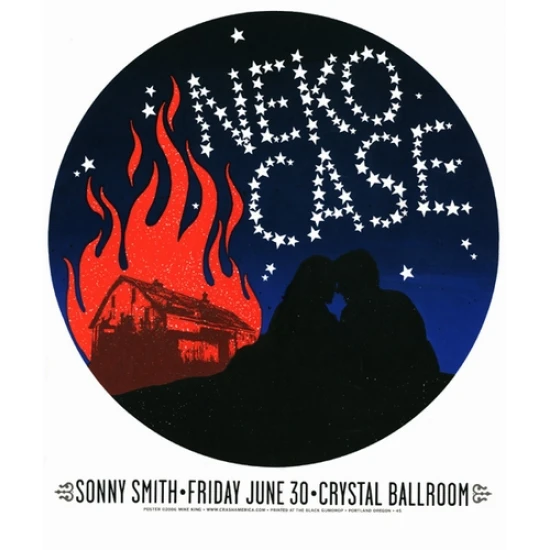 Neko Case Concert Poster by Mike King (SOLD OUT)