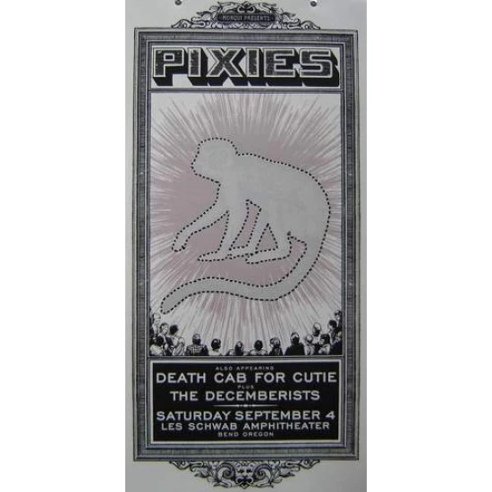 The Pixies Concert Poster by Mike King