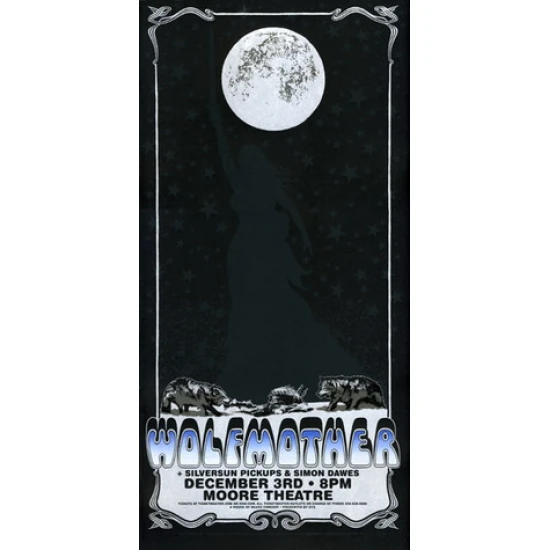 Wolfmother Concert Poster by Mike King (SOLD OUT)