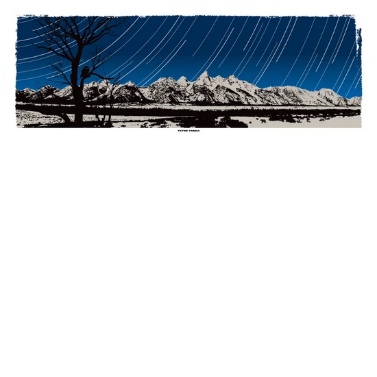 Teton Trails print by Powerslide Design Co (SOLD OUT)