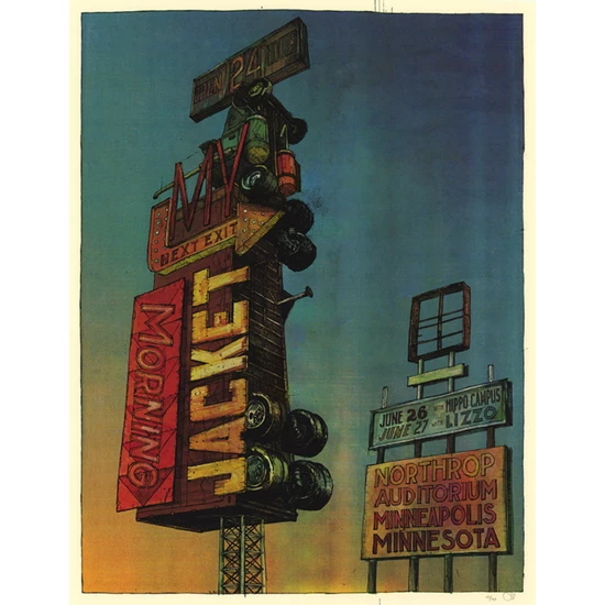 My Morning Jacket Minneapolis concert poster by Landland (SOLD OUT)