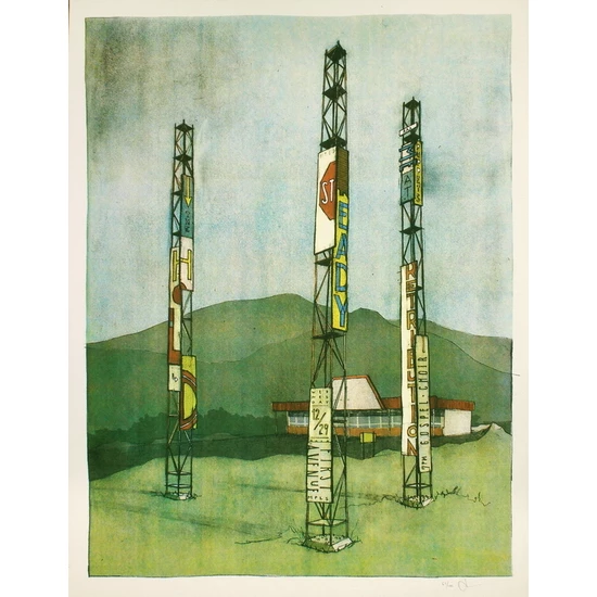 The Hold Steady Minneapolis concert poster by Landland (SOLD OUT)