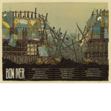 Bon Iver tour poster by Landland (SOLD OUT)
