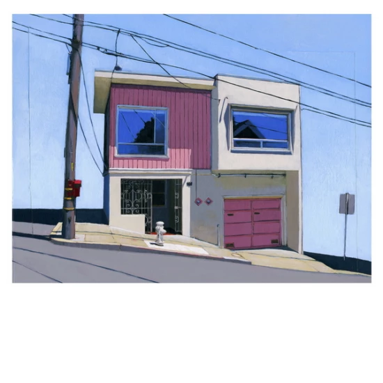 Bernal Heights (one) print by Leah Giberson