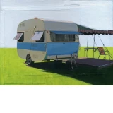 Caravan Series (two) print by Leah Giberson