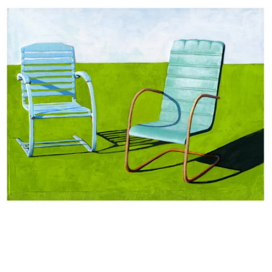 Sitting print by Leah Giberson