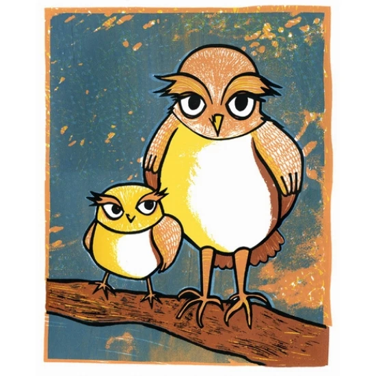 Momma's Boy Poster by Leia Bell (SOLD OUT)