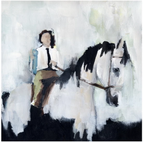 Blue Ribbon 2 print by Lisa Golightly