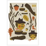 Hack and Saw print by Mara Piccione