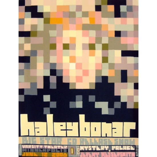 Haley Bonar Concert Poster by Mat Daly