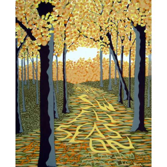 The Swell Season concert poster by Mat Daly