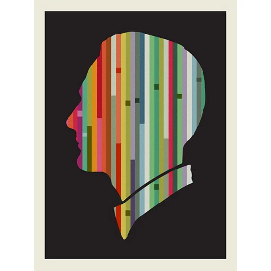Striped Man (small) by Methane Studios (SOLD OUT)