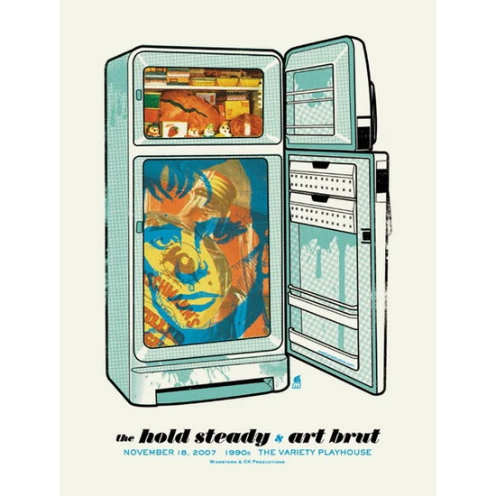The Hold Steady Concert Poster by Methane Studios (SOLD OUT)