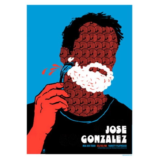 Jose Gonzalez Concert Poster by Methane Studios (SOLD OUT)