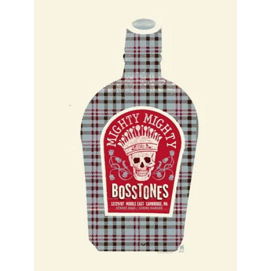 The Mighty Mighty Bosstones Concert Poster by Methane Studios