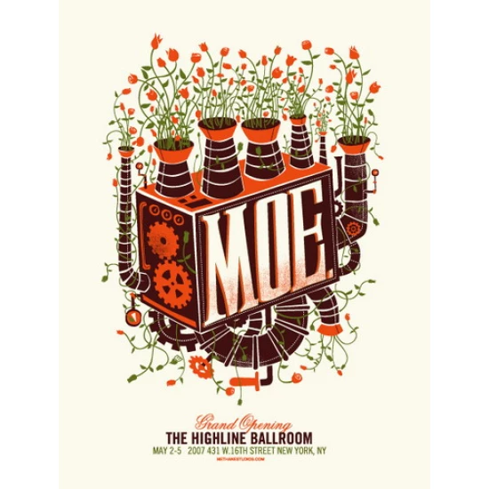 Moe Concert Poster by Methane Studios (SOLD OUT)