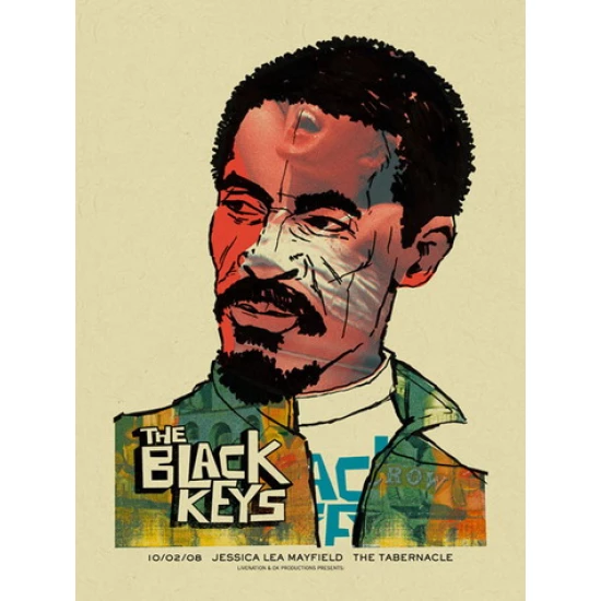 The Black Keys Concert Poster by Methane Studios (SOLD OUT)