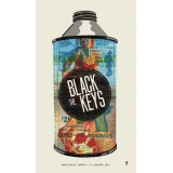 The Black Keys Zurich concert poster by Methane Studios (SOLD OUT)