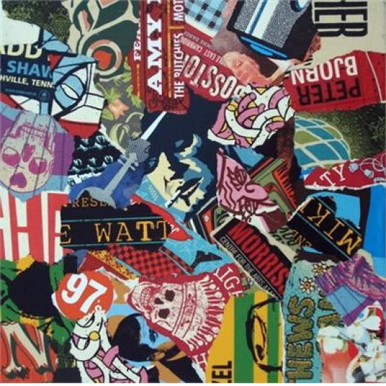 Methane Poster Collage on Canvas #2 (SOLD OUT)