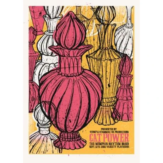 Cat Power Concert Poster by Methane Studios (SOLD OUT)