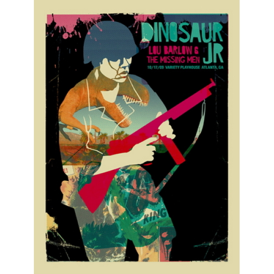 Dinosaur Jr. concert poster by Methane Studios (SOLD OUT) Poster Cabaret