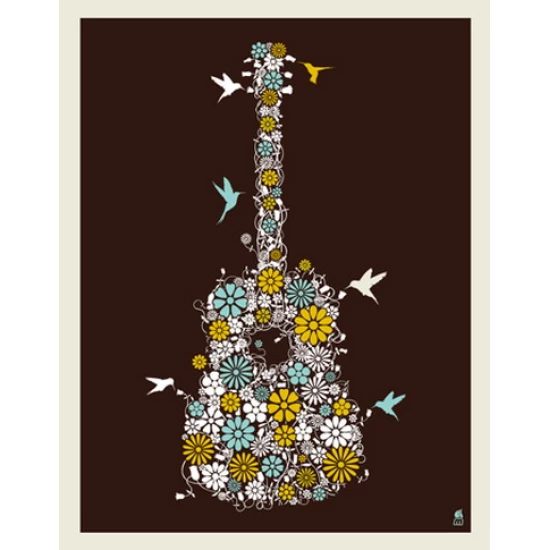 Flower Guitar by Methane Studios (SOLD OUT)