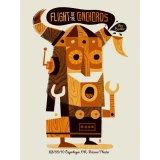 Flight of the Conchords concert poster by Methane Studios (SOLD OUT)