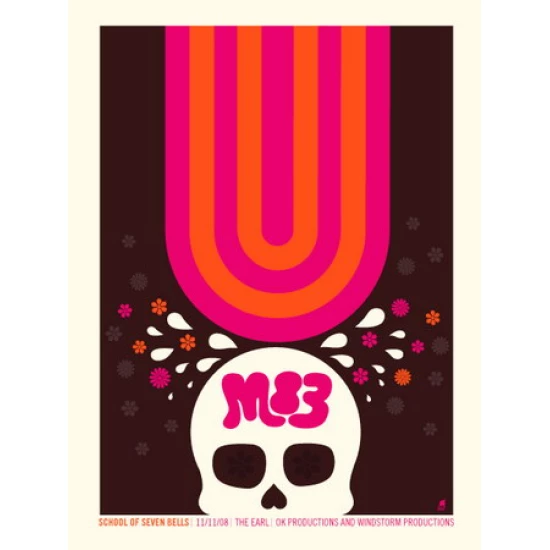 M83 Concert Poster by Methane Studios (SOLD OUT)
