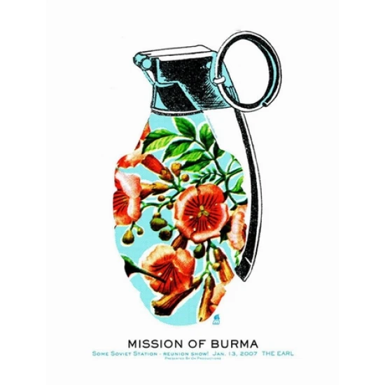 Mission of Burma Concert Poster by Methane Studios (SOLD OUT)