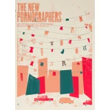 The New Pornographers 2010 concert poster by Methane Studios (SOLD OUT)