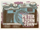 Peter Bjorn & John Tour Poster by Methane Studios
