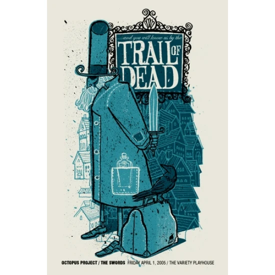 Trail of Dead Concert Poster by Methane Studios (SOLD OUT)