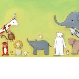 Zoo Babies print by Marisa Haedike