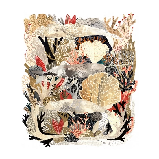 Deep Sea print by Michelle Morin