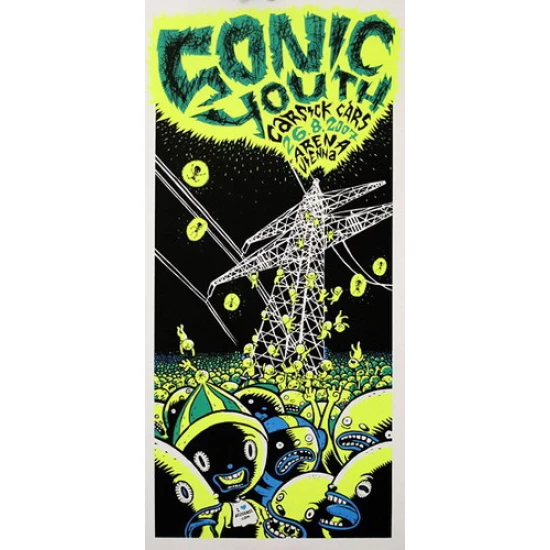 Sonic Youth Vienna Concert Poster (SOLD OUT)