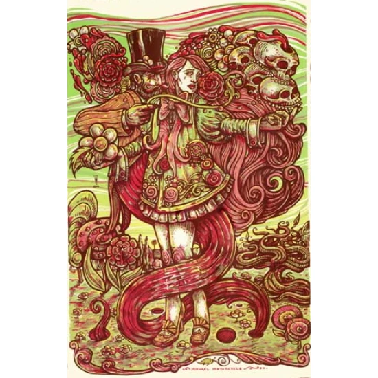 Trail of Dead Art Print by Michael Michael Motorcycle (SOLD OUT)
