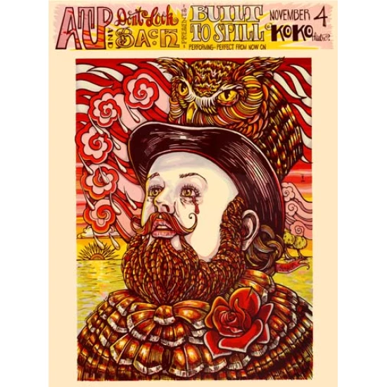Built to Spill Concert Poster (Koko Theatre)