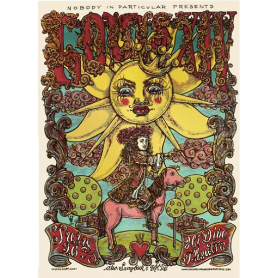 Louis XIV Concert Poster by Michael Michael Motorcycle