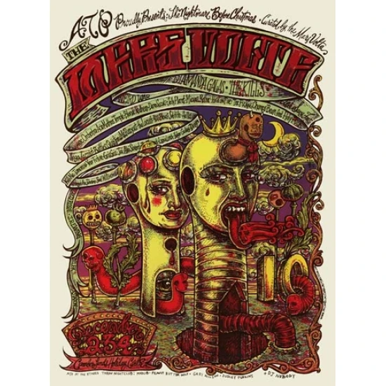 Mars Volta Concert Poster by Michael Michael Motorcycle (SOLD OUT)
