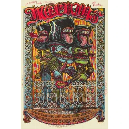 Melvins 2006 Concert Poster by Michael Michael Motorcycle (SOLD OUT)