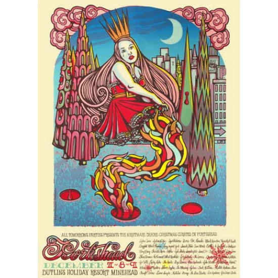Portishead Concert Poster by Michael Michael Motorcycle (SOLD OUT)